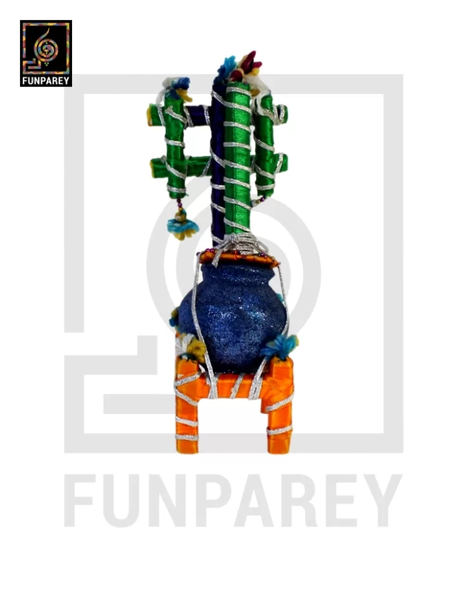 Handmade Wooden Madhani Set - Image 6
