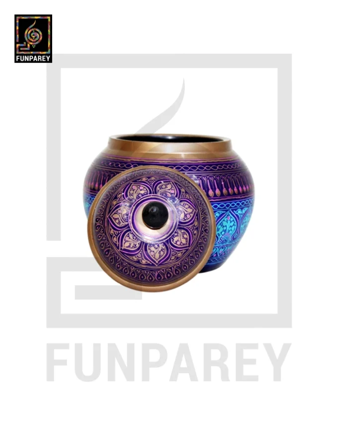 Premium Candy Jar with Nakshi Art - Neonic