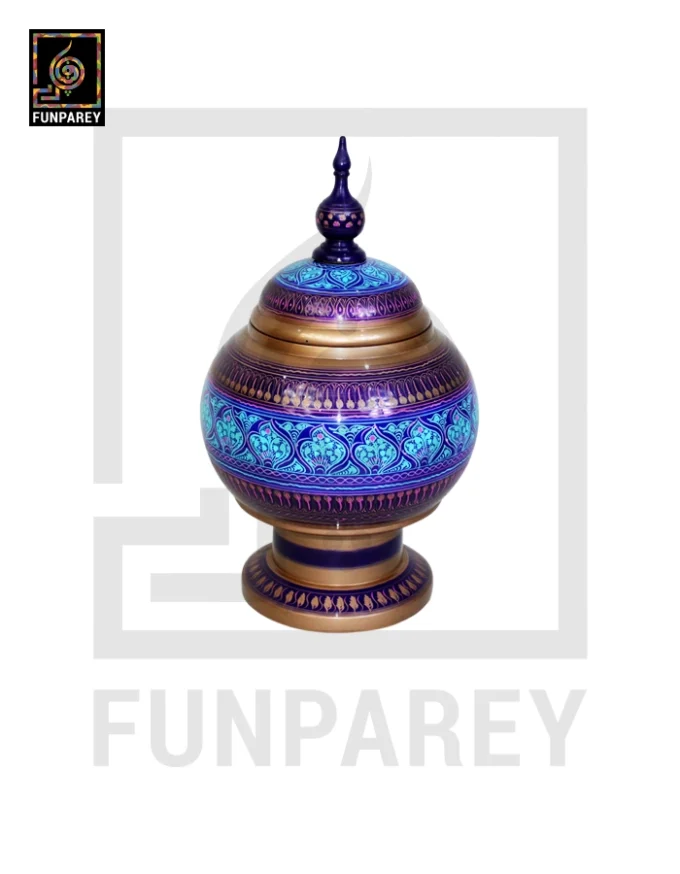 Candy Jar Gumbad - Nakshi Makrama Neonic - Image 4