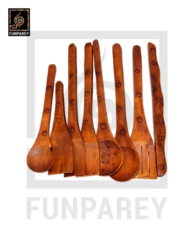 Wooden Cooking Spoon Set - Image 6