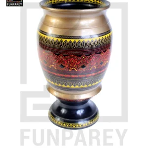 Wooden Planter Vase Naqshi Art