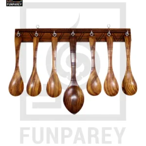 Sheesham Wood Masala Spoon Set