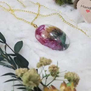 Botanical Dried Flowers Pendant