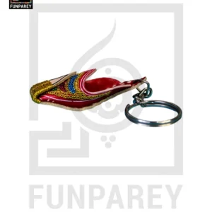 Hand Crafted Tribal Keychain – Khussa Chappal