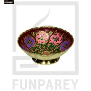 Handmade Decorative Brass Bowl 5″
